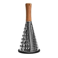 Терка конус з дерев'яною ручкою 26*11см Stenson R92022-ML