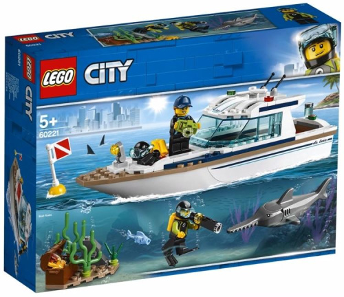 Картинка  Конструктор LEGO City Яхта для дайвінгу (60221) от магазина cd-market