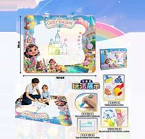 Килимок для малювання водою YYD 035 100х80 см, 3 маркери, водяні печатки, трафарети, в коробці