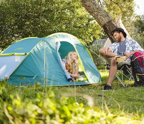 Намет туристичний Bestway 68087 «Pavillo Cool Mount X4 Tent» (100*210*240 см., автоматичний, чотиримісний, навіс, 2000 мм вод.ст.) фото 5