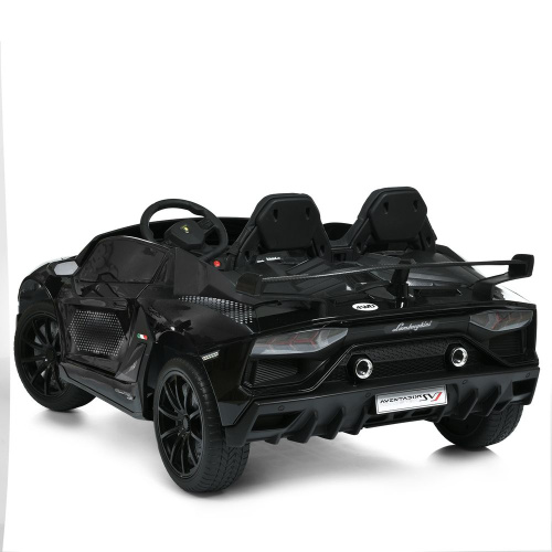 Електромобіль дитячий Bambi Racer M 6026EBLRS-2(24V) «Lamborghini» (колеса Ø9.4"/EVA, 2 акк: 12V/9Ah, мотор: 4*24V/45W, до 6 км/г, до 60 кг) фото 5