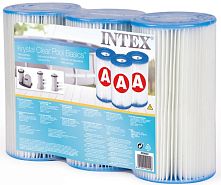 Картридж змінний Intex 29003 (для фільтр-насосу, тип: «A», Ø107*⬍200 мм, ціна за 3 шт в упаковці)