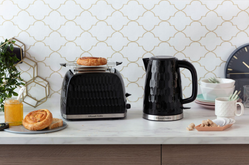 Картинка  Тостер Russell Hobbs  Honeycomb Black (26061-56) от магазина cd-market фото 5