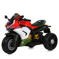 Електромотоцикл дитячий триколісний Bambi Racer M 6220ELR-3-5 (колеса: Ø9,8"/EVA, акк. 12V/4,5Ah, мотор: 2*12V/35W, до 7 км/г, до 25 кг)