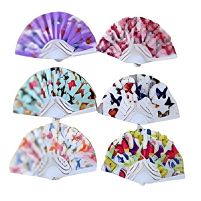 Віяло "Метелики" 23см Stenson R38334