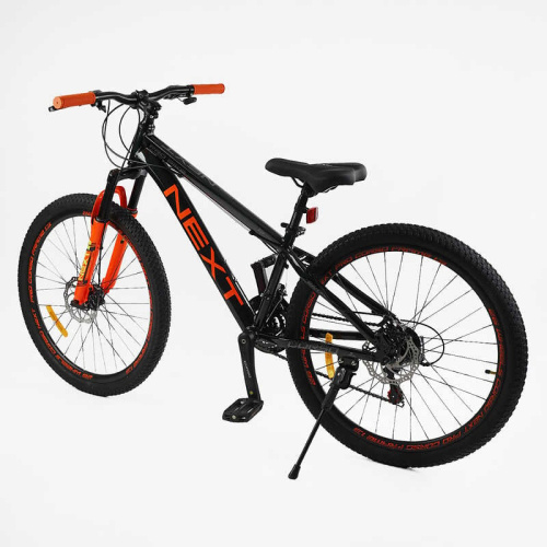 Велосипед двоколісний спортивний Corso NX-26700 «Next» (колеса Ø26"/гума, рама: 13"/алюміній, швидкостей: 21, обладнання Shimano) фото 3