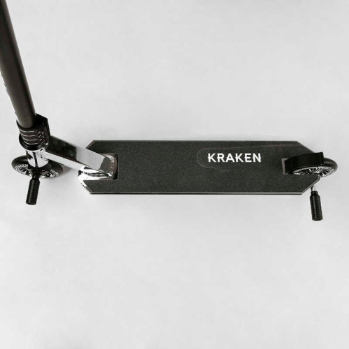 Самокат трюковий KR-82080 Best Scooter (4) "Kraken" HIC-система, ПЕГИ, алюмінієвий диск та дека, АНОДОВАНИЙ, колеса PU 110 мм, ширина керма 58 см фото 5