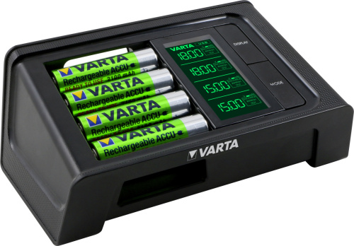 Картинка  Зарядное устройство VARTA LCD SMART CHARGER (57674101441) от магазина cd-market фото 3