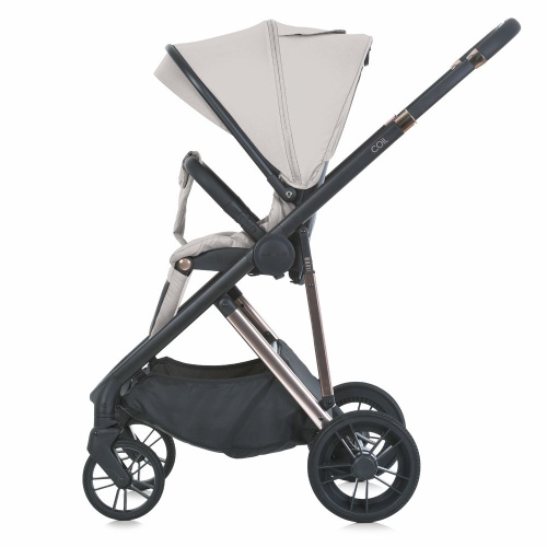 Коляска дитяча прогулянкова El Camino ME 1190 COIL Cloud Beige (універсальна, 2в1) фото 3