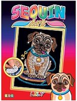 Картинка  Набор для творчества Sequin Art RED Lily Pug SA1502 магазин cd-market