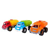 Бензовоз 6337 (6) 3 кольори,"Tehnok Toys"