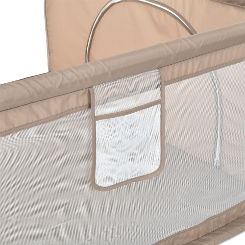 Намет-манеж Bambi MR 1339-BG (61*123*123 см, ширина з ніжками 132 см, тканина: Oxford 150D, 2 ручки, вхід із застібкою-блискавкою, поліестер, бежевий) фото 5