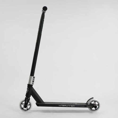 Самокат трюковий LR-58077 Best Scooter "LineRunner" HIC-система, ПЕГИ, алюмінієвий диск і дека, колеса PU, d = 110мм, ширина керма - 52 см, в коро фото 3