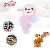 М’яка іграшка-браслет 034-21 чіпляється лапками на руку