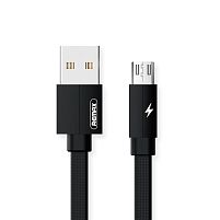 Картинка  Кабель Remax Kerolla MicroUSB Data/Charge 2M, black (RC-094M2M-BLACK) магазин cd-market
