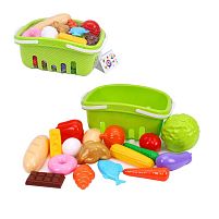 Набір "Продукти" 8720 "Technok Toys" продукти, кошик, в сітці
