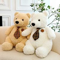 М`яка іграшка M 18485 2 кольори, “Ведмедик”, висота: 33 см, ВИДАЄТЬСЯ МІКС