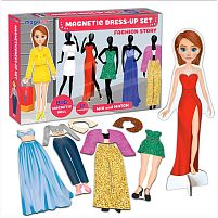 Набір магнітів "Magnetic dolls" ML4032-09 EN "Magdum", 27 магнітів, магнітна лялька, підставка, в коробці