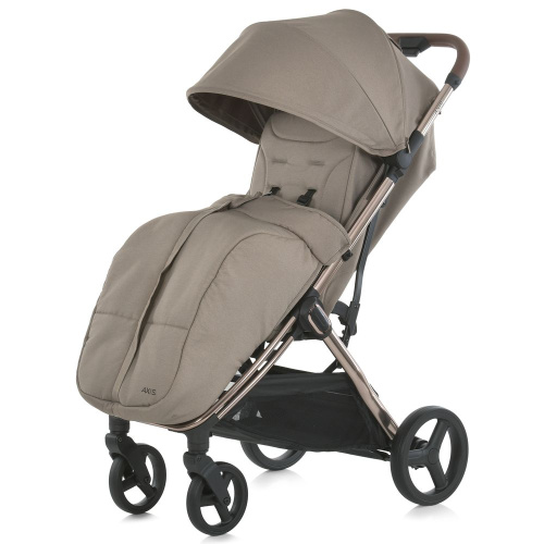 Коляска дитяча прогулянкова El Camino ME 1192 AXIS Milk Chocolate фото 2