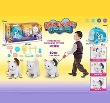 Улюбленець 926-2 "Котик", переноска, ходить, пищить, на повідці, аксесуари, в коробці
