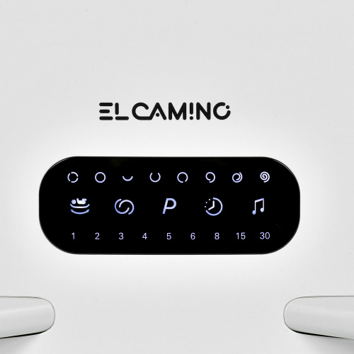 Приставне ліжко El Camino DREAM ME 1223 White (механізм гойдання: маятник, 8 швидкостей, 3 режими, проектор, брязкальця, LED екран, BT, App) фото 13