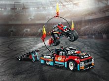 Картинка  Конструктор LEGO Technic Каскадерська вантажівка й мотоцикл (42106) магазин cd-market