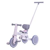 Велосипед дитячий триколісний El Camino дитячий ME 1202 FOLDI Lavender (батьківська ручка)