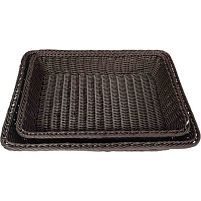 Кошик плетений "Cozy Basket" 45*35*8см Stenson R41319-45