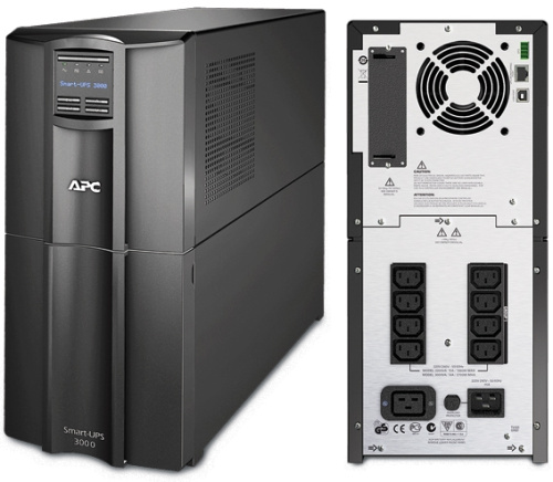 Картинка  Джерело безперебійного живлення APC Smart-UPS 3000VA LCD (SMT3000I) от магазина cd-market