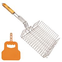 Решiтка-гриль з віялом акція "Maxi+" 68*36*32*5см Stenson MH-0854