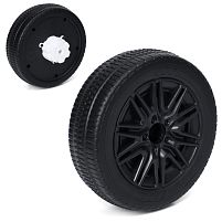 Колесо для дитячого електромобіля Bambi Racer JJ2580-EVA WHEEL (заднє та переднє однакові, Ø21 см, ↔6,5 см, EVA, адаптер під редуктор)
