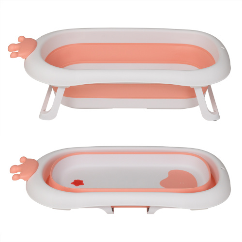 Ванночка для купання немовлят El Camino ME 1105 CROWN Coral Powder фото 5