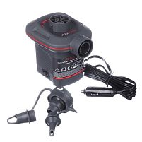 Насос електричний Intex 66636 «Quick-Fill» (живлення: прикурювач 12V/78W, 600 л/хв, 3 насадки, надування/здування)
