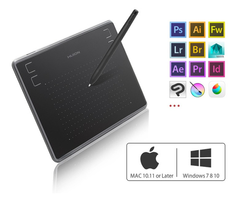 Картинка  Графический планшет Huion H430P (H430P_HUION) от магазина cd-market фото 11