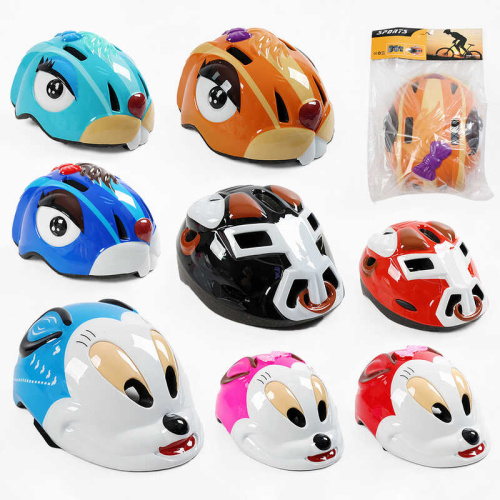 Шолом велосипедний дитячий X-Toys C 44341 (розмір S/XS, обсяг голови: 48-52 см, вентиляційні отвори)