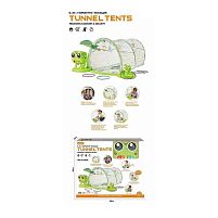 Тунель ігровий YK 7017 A музичне піаніно, ноти, музичні інструменти, звуки тварин, барабани, підсвічування, гра з кільцями, в коробці