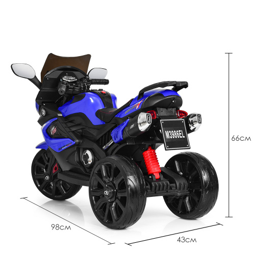 Електромотоцикл дитячий Bambi Racer M 3986EL-4 фото 5