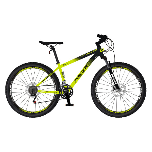Велосипед двоколісний спортивний Profi FD-2401 «Freedom» (колеса Ø24"/гума, рама: 11"/алюміній, швидкостей: 21, обладнання Shimano)