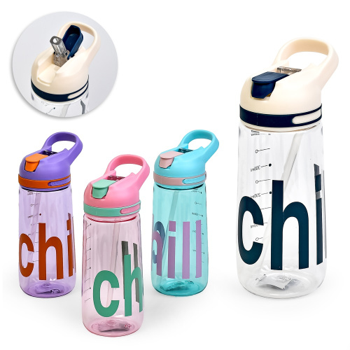 Пляшка-поїлка з трубочкою 550мл Stenson WW02680 фото 2