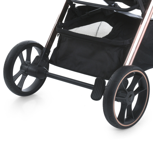 Коляска дитяча прогулянкова El Camino ME 1127-G BEYA Black Leo фото 7