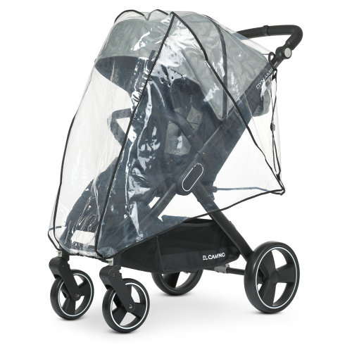 Коляска дитяча прогулянкова El Camino ME 1053B DYNAMIC PRO Special Light Gray фото 19