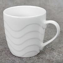 Чашка "White wave" 200мл Stenson R30876/R89046