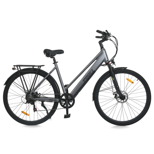 Електровелосипед Profi MEB 700C PULSE-1 (28", чорний) фото 6