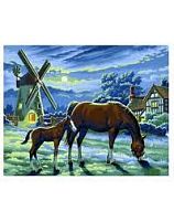Картинка  Набор для творчества Sequin Art PAINTING BY NUMBERS SENIOR Evening Pasture SA0429 магазин cd-market