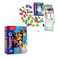 Магнітний набір "Математика з маркером" (укр) - VT5411-16 "Vladi Toys"