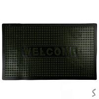 Килимок придверний "Wellcome" 45*75см Stenson R35163-GR