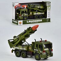 Машина Пусковая установка Igrusha WY 650 A (24) звуковые и световые эффекты, в коробке