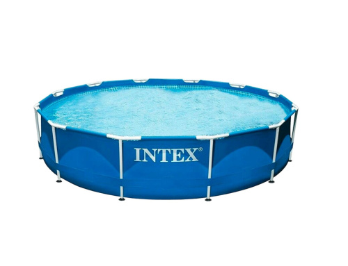 Каркасний басейн Intex 28210 (76*366 см., об'єм: 6503 л. серія: Metal Frame) фото 2