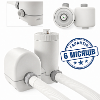 Фільтр-насос картриджний Intex 26636 (5678 л/год., 165W, тип картриджа: "A", для басейнів об'ємом 1100-31700 л., таймер, підключення Ø38 мм)