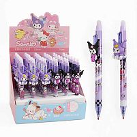 Ручка C 72649 ЦІНА ЗА 36 ШТУК В БЛОЦІ, герой, гелева, синя паста, стирається, у коробці